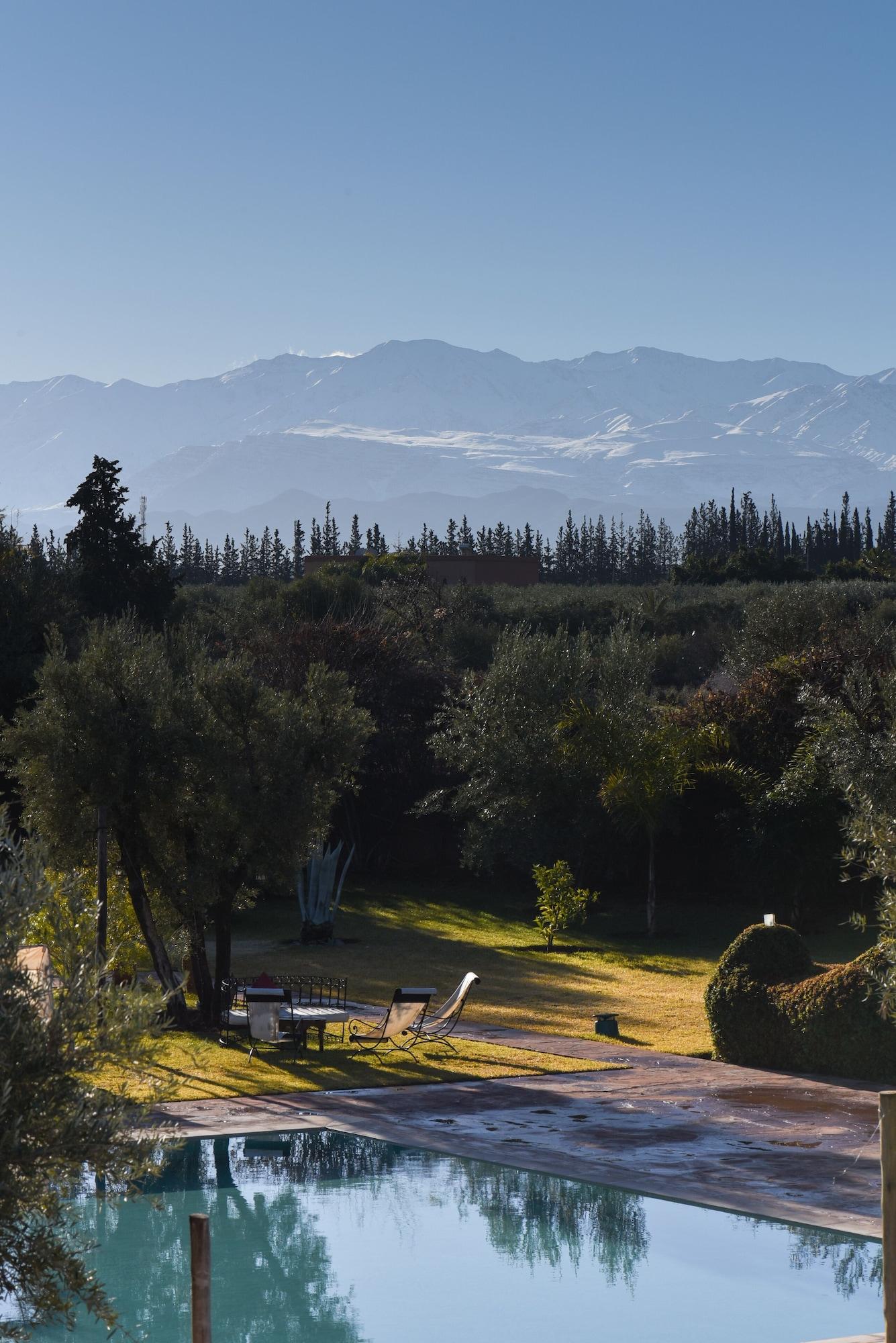 Les Jardins De Zyriab Bed and Breakfast Aït Hamid Exterior foto