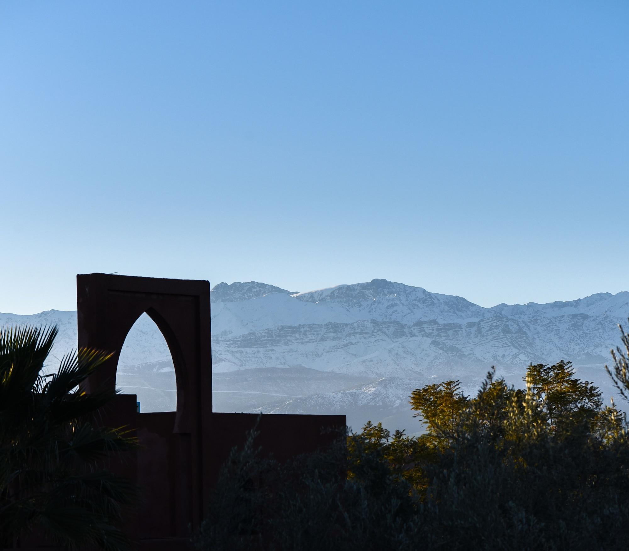 Les Jardins De Zyriab Bed and Breakfast Aït Hamid Exterior foto